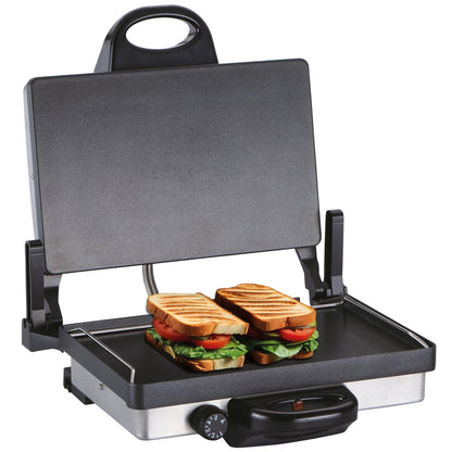 Neudorf Lahmacun Makinesi Multigrill 2000W mit Kasserolle | Elektro Kontaktgrill, Toaster & Kochset mit Antihaftbeschichtung